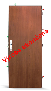 Bezpečnostní dveře SHERLOCK F730/4